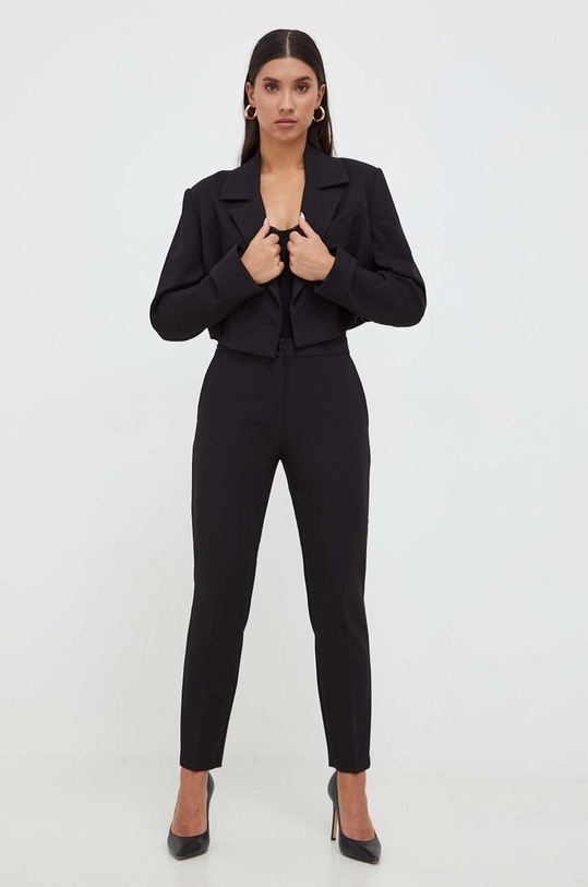 Twinset spodnie 232TT2196 czarny AW23