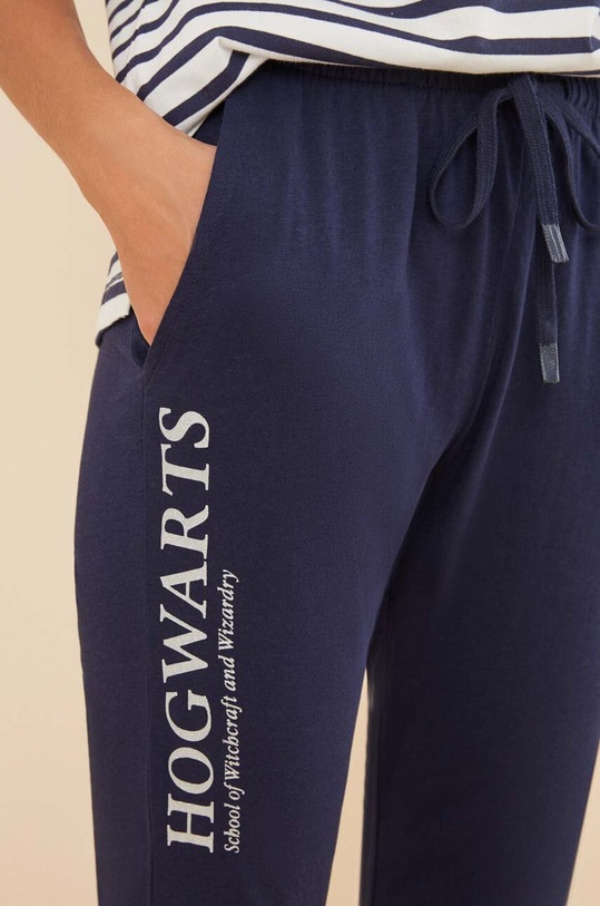 Odjeća Pamučni donji dio trenirke women'secret Mix & Match HARRY POTTER COLLEGE 3706006 mornarsko plava