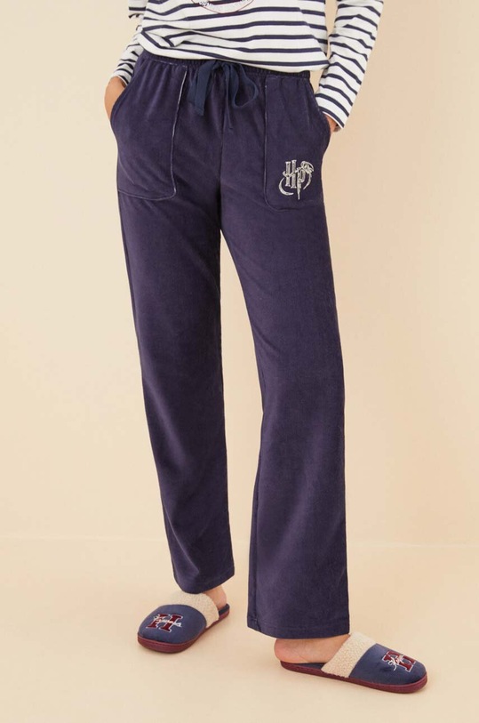 Donji dio trenirke women'secret Mix & Match HARRY POTTER COLLEGE 3706009 mornarsko plava AW23