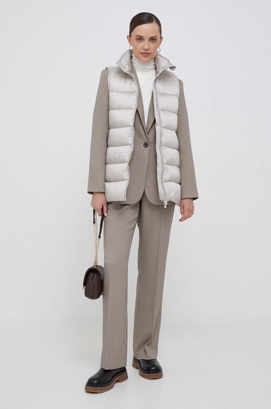 Dkny spodnie beżowy UG3PA097