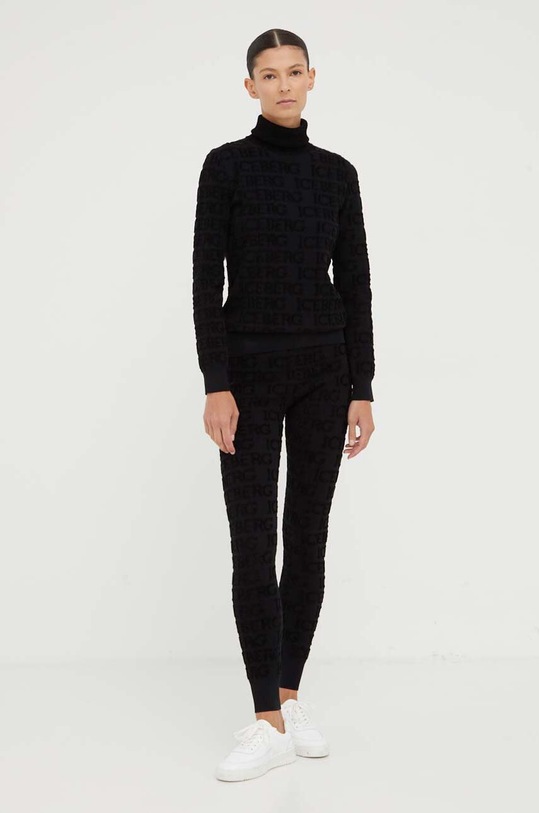 Iceberg spodnie AB02.9017 czarny AW23