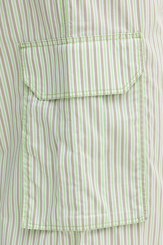 Βαμβακερό παντελόνι Stine Goya Fatuna πράσινο SG5146