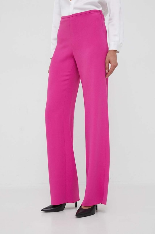 Штани Emporio Armani з еластаном рожевий 0NP01T.02013