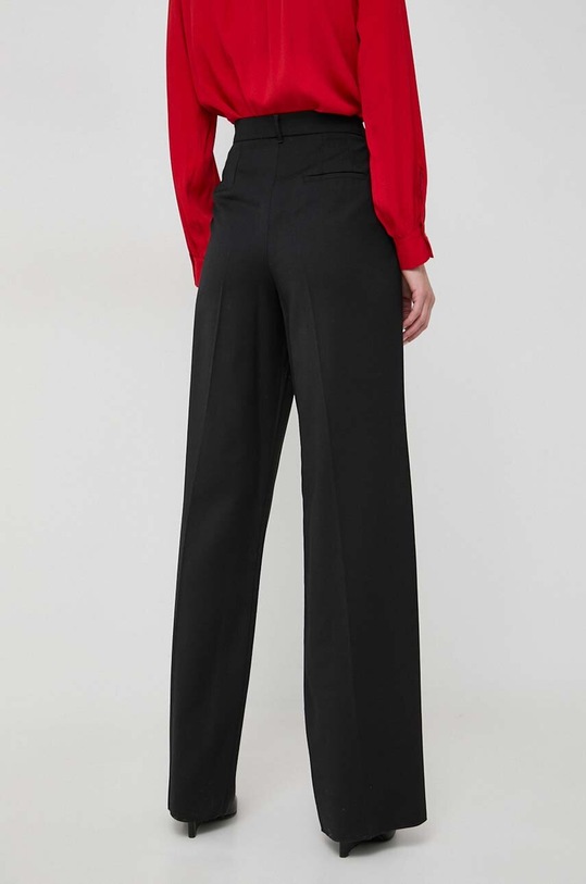 Ρούχα Παντελόνι από μείγμα μαλλιού Marella 2331360539200 μαύρο
