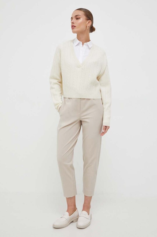 Marella spodnie Milva 2331360939200 beżowy AW23