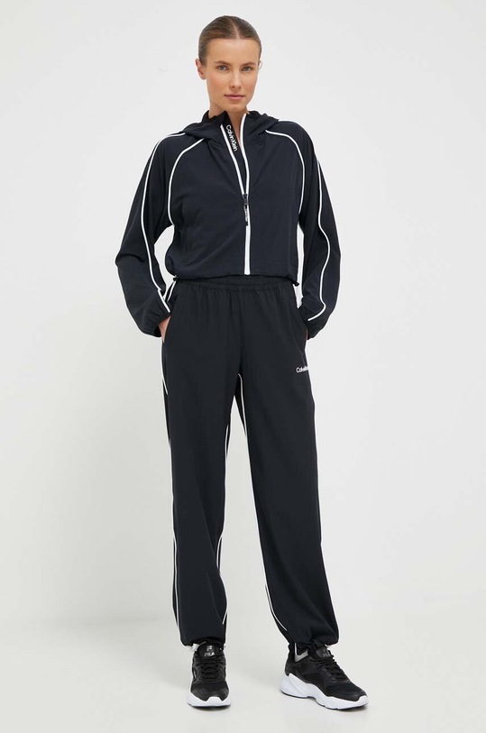 Tréninkové kalhoty Calvin Klein Performance 00GWF3P630 černá AW23