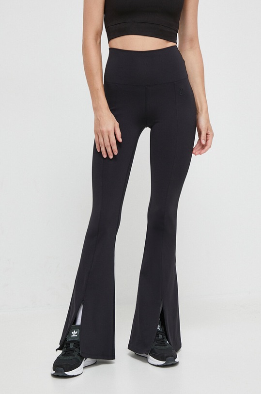 P.E Nation legginsy z elastanem czarny 233G107