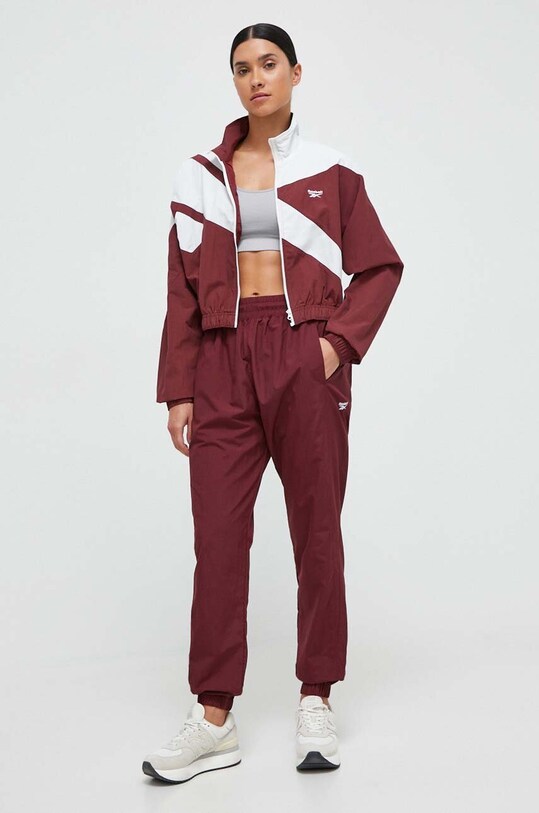 Donji dio trenirke Reebok Classic 100036286 bordo AW23