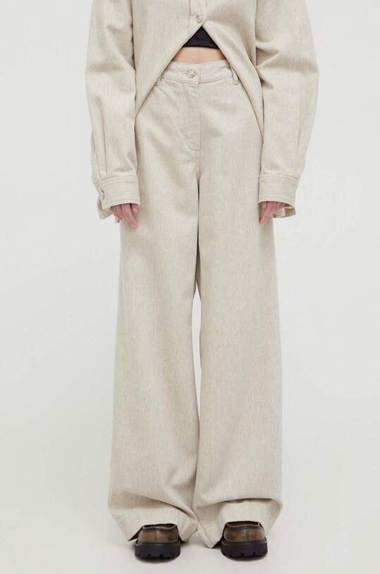 Брюки Lovechild 5283493 бежевый AW23