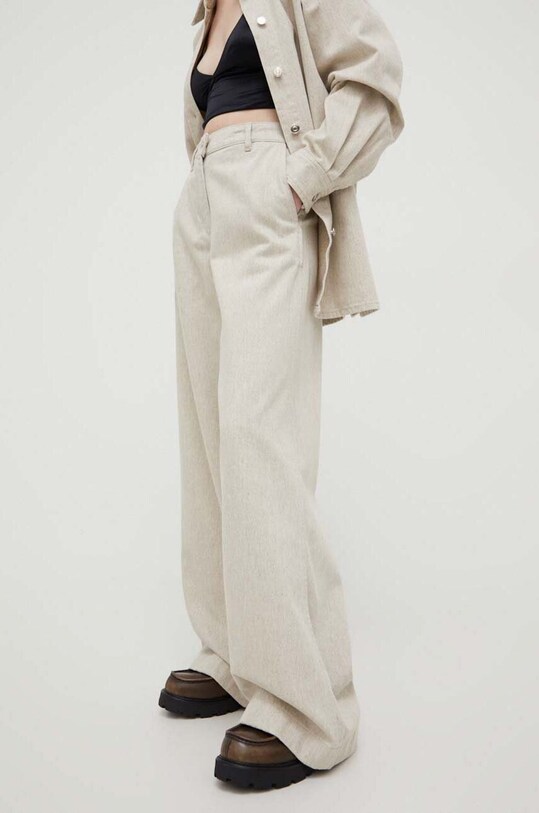 Брюки Lovechild бежевый 5283493