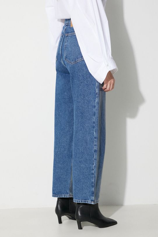 Ρούχα Τζιν παντελόνι MM6 Maison Margiela Pants 5 Pockets S62LB0155 μπλε