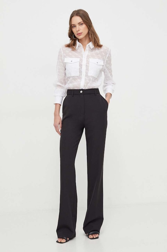 Guess spodnie NEW CARLA W4RB30.WFWX2 czarny SS24