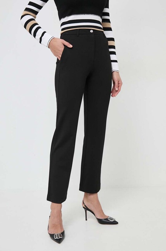 Штани Guess прямий чорний W4RB50.KBJP2