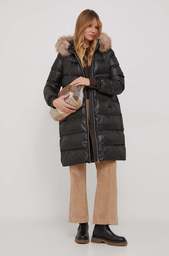 Вельветові штани United Colors of Benetton 4NIADF05H.34A коричневий AW23