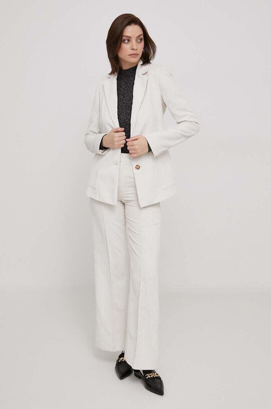 Штани United Colors of Benetton 4NIADF05H.0R2 бежевий AW23