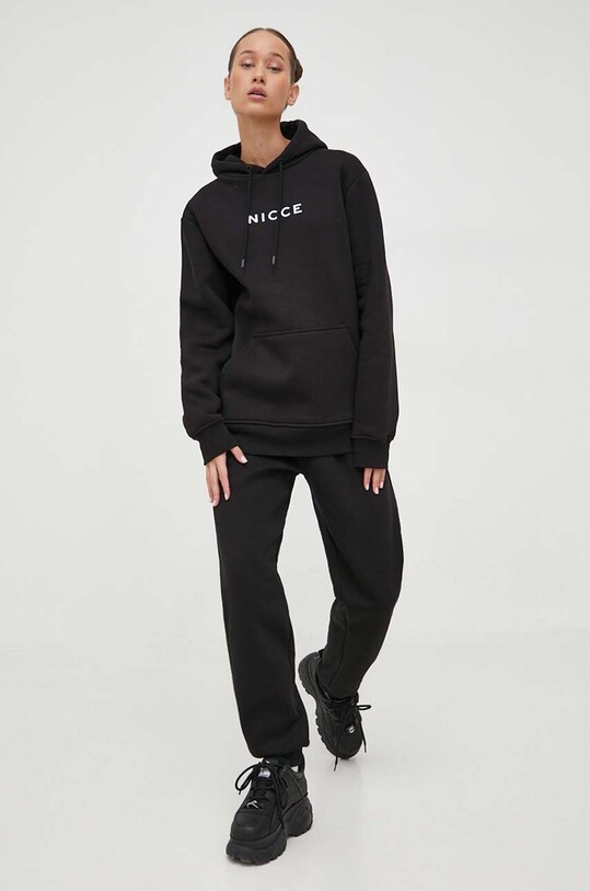 Nicce spodnie dresowe 0394.K008 czarny AW23
