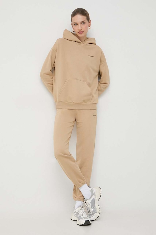 La Mania melegítőnadrág COMFY.3 barna AW23