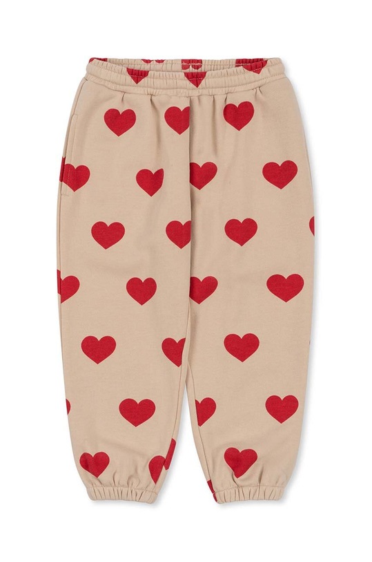 Konges Sløjd gyerek melegítőnadrág KS6019 piros AW23