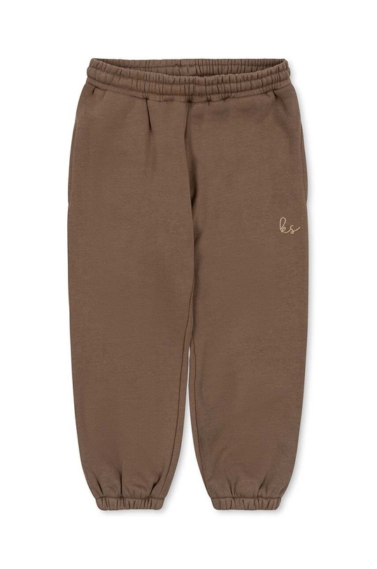 Konges Sløjd gyerek melegítőnadrág KS6019 barna AW23