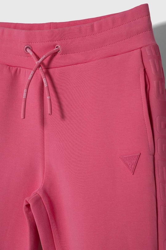 DÍVKA Dětské tepláky Guess J2YQ24.FL03S.9BYX růžová
