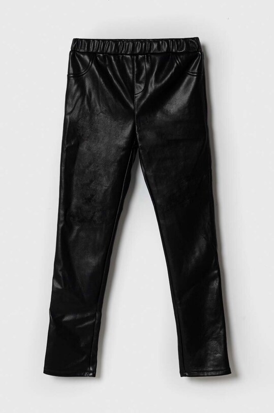 Guess legginsy dziecięce tkanina czarny J3YB13.WE8D0.9BYX