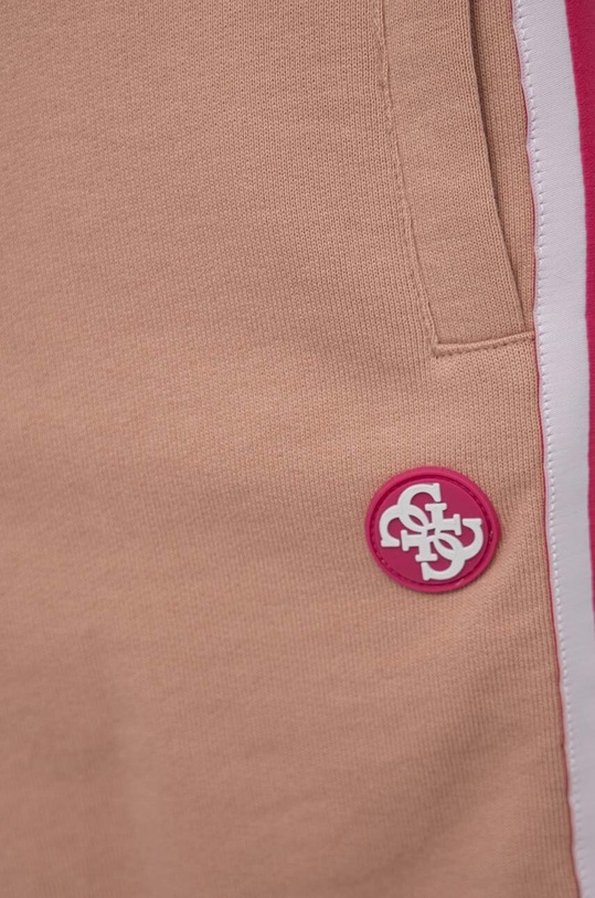 Lány Guess gyerek pamut nadrág K3YQ13.KA6R3.9BYX rózsaszín