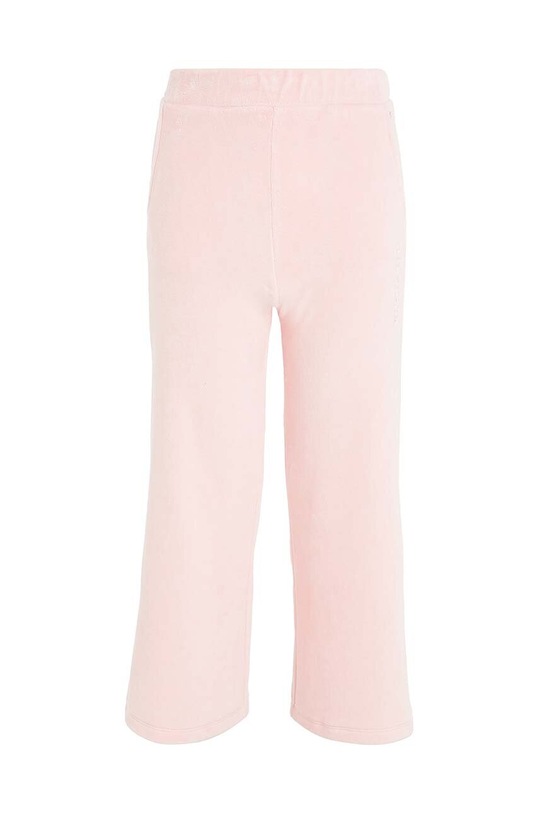 Detské tepláky Tommy Hilfiger KG0KG07409.128.176.9BYX ružová AW23