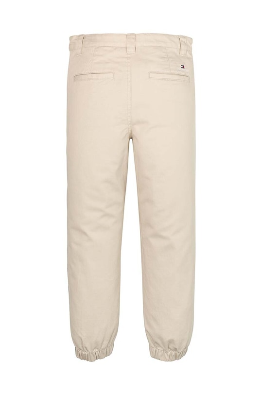 Дитячі штани Tommy Hilfiger KS0KS00492.9BYX бежевий AW23