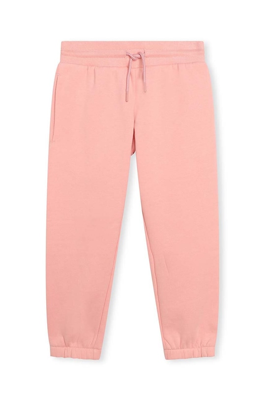 Kenzo Kids pantaloni de trening pentru copii tricotaj roz K14265.86.108