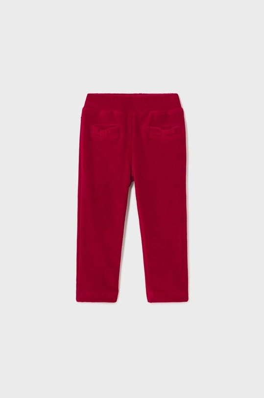 Mayoral pantaloni din catifea pentru copii cu elastan rosu 514.4D.Baby.9BYX