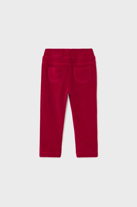 Mayoral pantaloni din catifea pentru copii 514.4D.Baby.9BYX rosu AW23