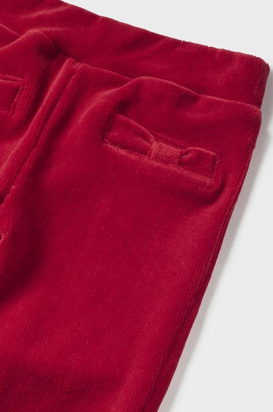 Fete Mayoral pantaloni din catifea pentru copii 514.4D.Baby.9BYX rosu