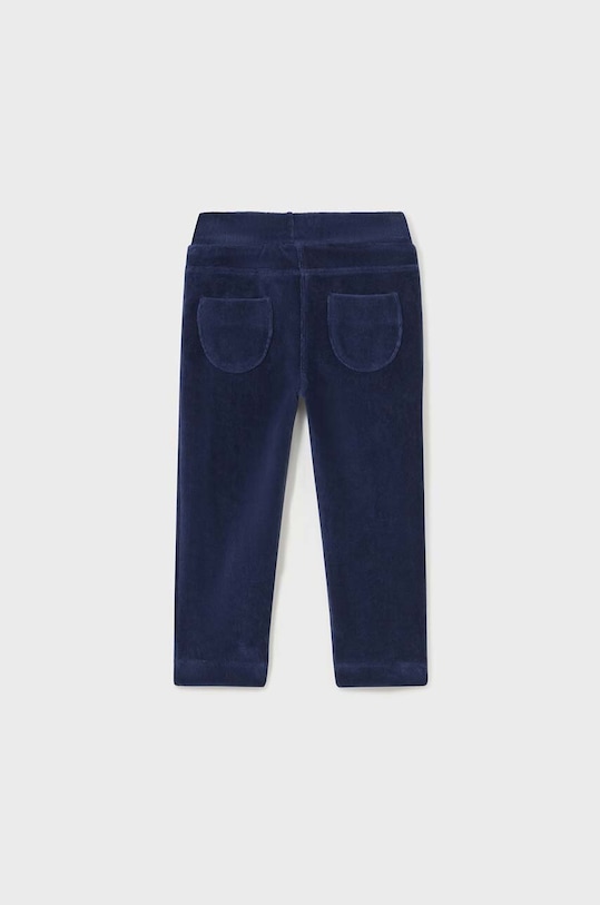 Mayoral pantaloni din catifea pentru copii 514.4D.Baby.9BYX bleumarin AW23