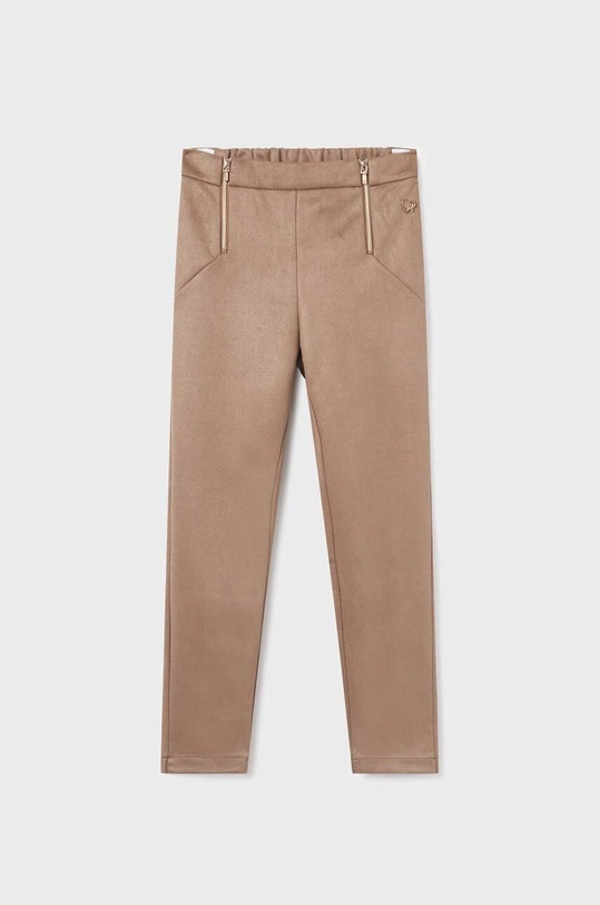Dziewczynka Mayoral spodnie dziecięce 7506.8D.Junior.9BYX beżowy