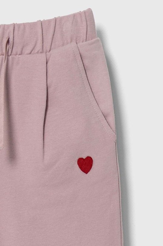 United Colors of Benetton spodnie dresowe dziecięce 36FPGF02Y.P.SEASONAL fioletowy AW23