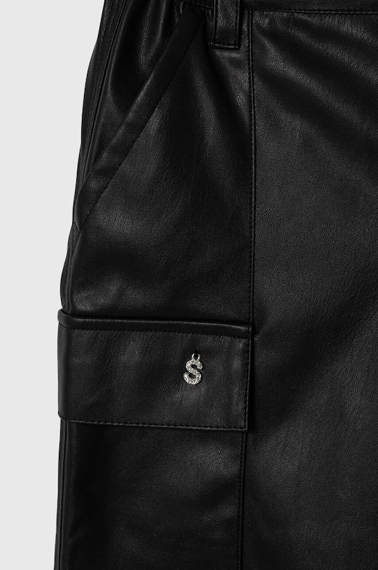 Девочка Детские брюки Sisley 4VF8YF00I.G.SEASONAL чёрный