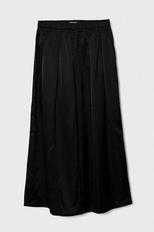 United Colors of Benetton pantaloni copii panza negru 44K8CF01Y.G.SEASONAL