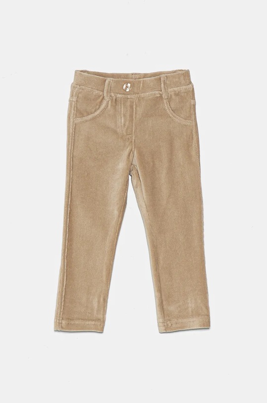 United Colors of Benetton spodnie dziecięce beżowy 4DZBGE00L.P.SEASONAL