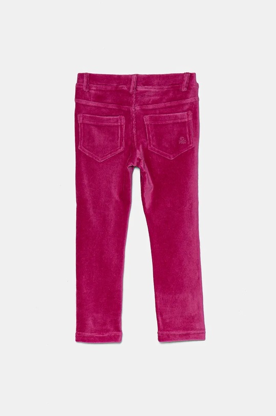 United Colors of Benetton spodnie dziecięce 4DZBGE00L.P.SEASONAL różowy AW24