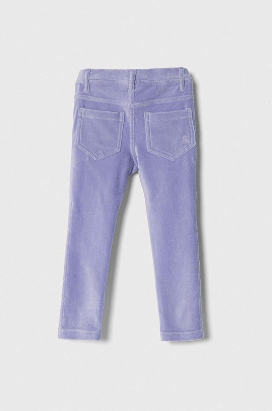 United Colors of Benetton spodnie dziecięce 4DZBGE00L.P.SEASONAL fioletowy AW24