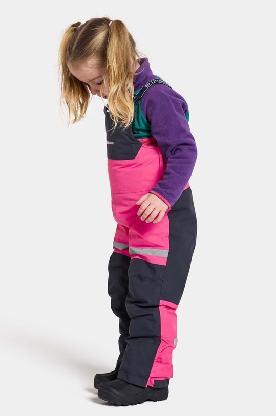 Didriksons spodnie narciarskie dziecięce BJÄRVEN KD BIB PANT różowy 504904