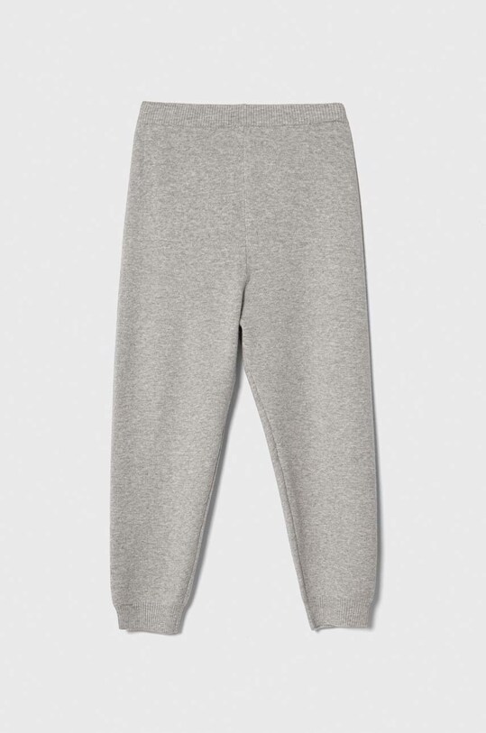 Дитячі спортивні штани United Colors of Benetton трикотаж сірий 12WACF004.G.SEASONAL