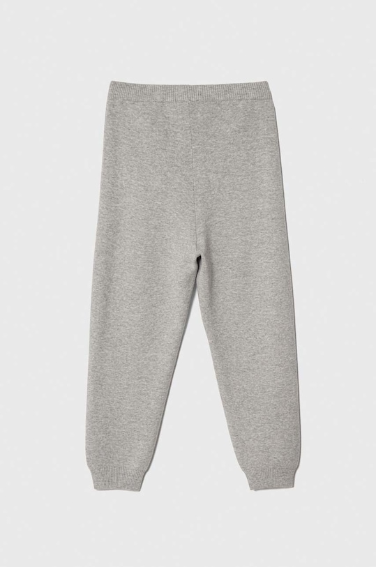 United Colors of Benetton pantaloni de trening pentru copii 12WACF004.G.SEASONAL gri AW23