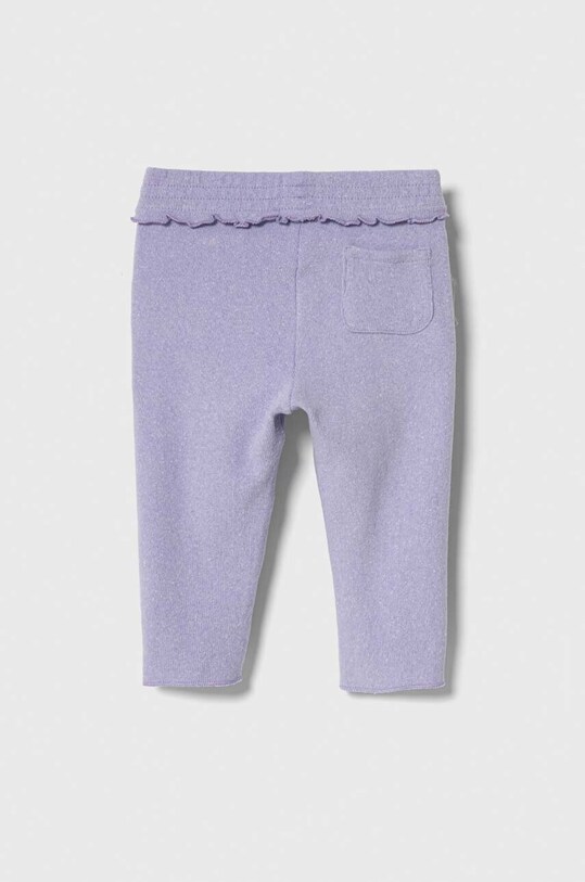 Дитячі спортивні штани United Colors of Benetton 35MWAF01G.W.SEASONAL фіолетовий AW23