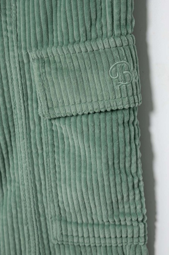 Fete United Colors of Benetton pantaloni din catifea pentru copii 46E6CF028.G.SEASONAL verde