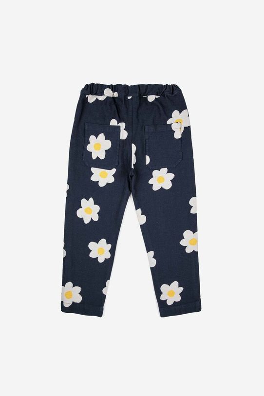 Девочка Детские хлопковые брюки Bobo Choses 223AC080 тёмно-синий