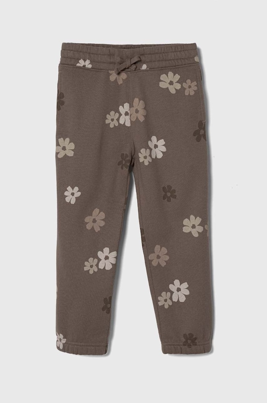 Abercrombie & Fitch pantaloni de trening pentru copii tricotaj bej KI247.3027