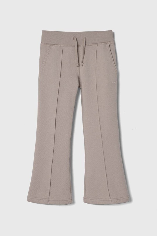 Abercrombie & Fitch spodnie dresowe dziecięce dzianina beżowy KI247.3035