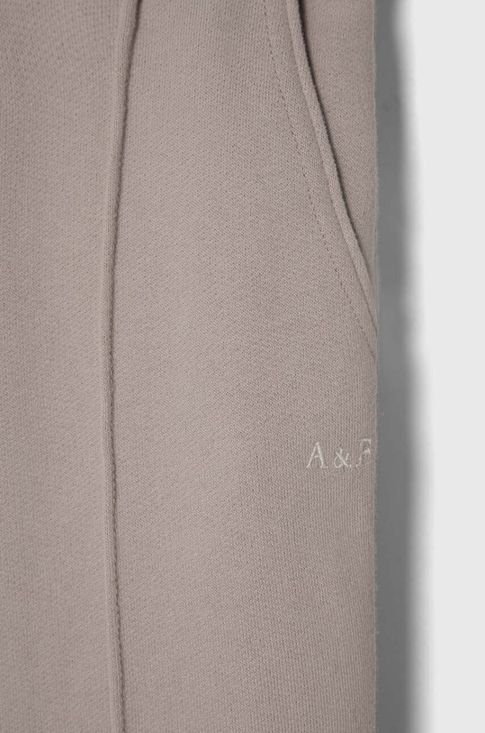Dziewczynka Abercrombie & Fitch spodnie dresowe dziecięce KI247.3035 beżowy