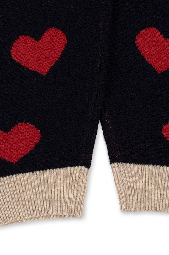 Детски памучен спортен панталон Konges Sløjd тъмносин KS6009